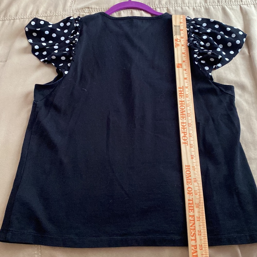 KATE SPADE butterfly sleeves top - Picture 7 of 8